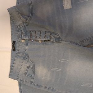 New ChicMe Wide Leg Denim Jean Size Small